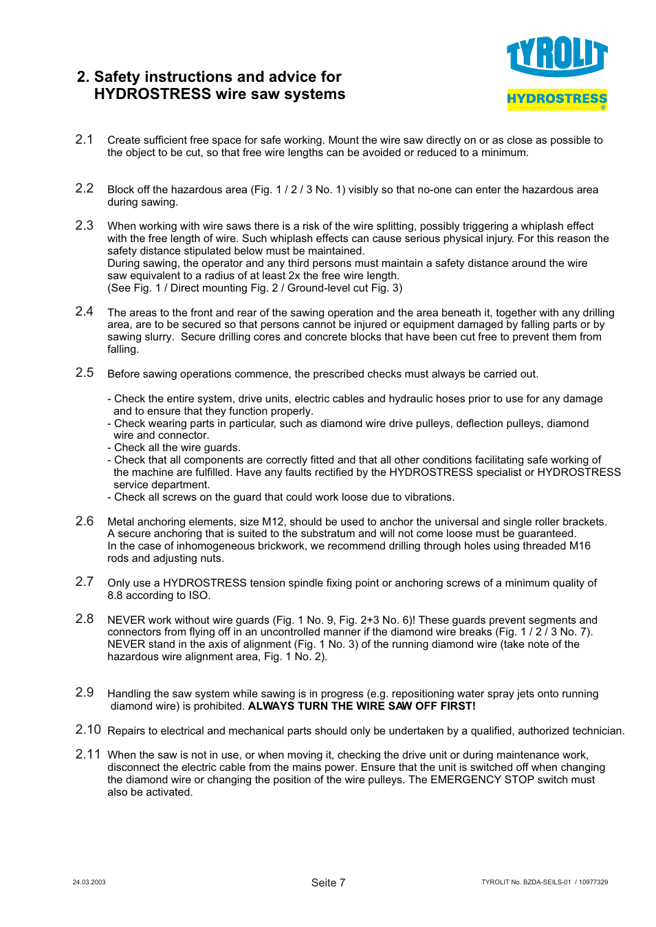 Diamond Products SK-B User Manual | Page 68 / 113