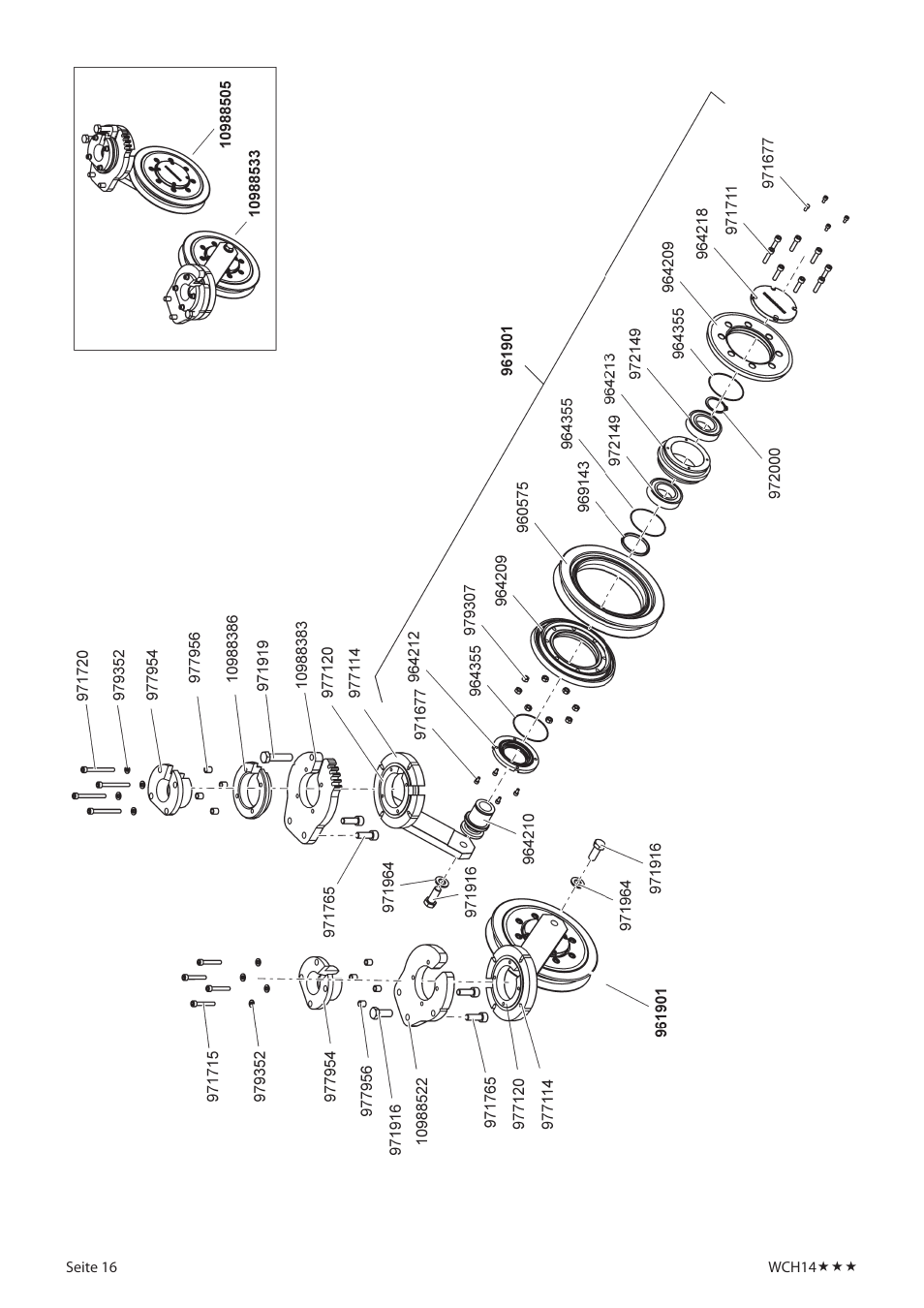 Diamond Products WCH14 User Manual | Page 16 / 21