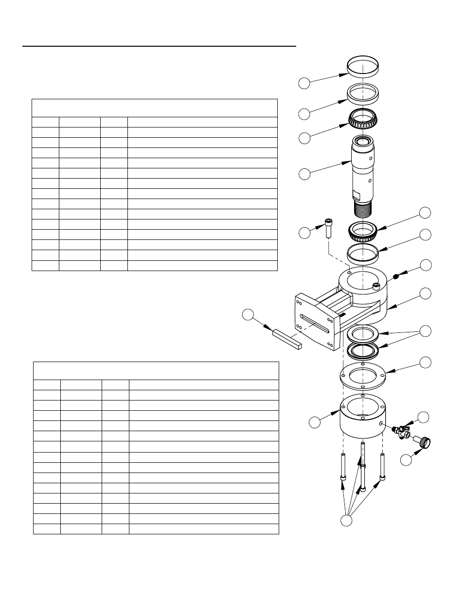 Diamond Products Hydraulic Pillow Block Assembly User Manual | Page 2 / 2