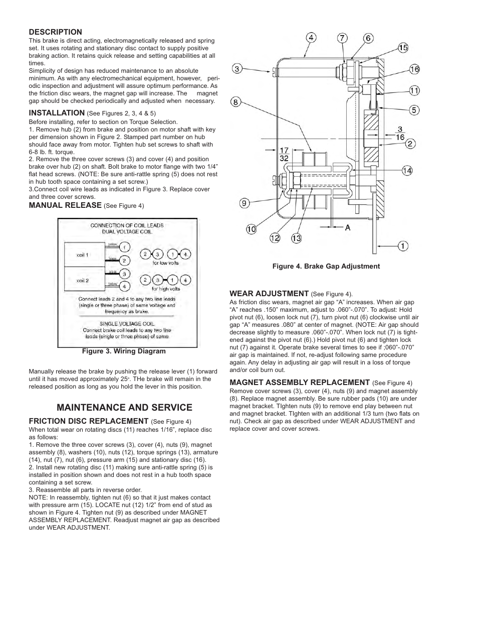 Maintenance and service | Dings Dynamics Group 50 Series48C frame User Manual | Page 2 / 4
