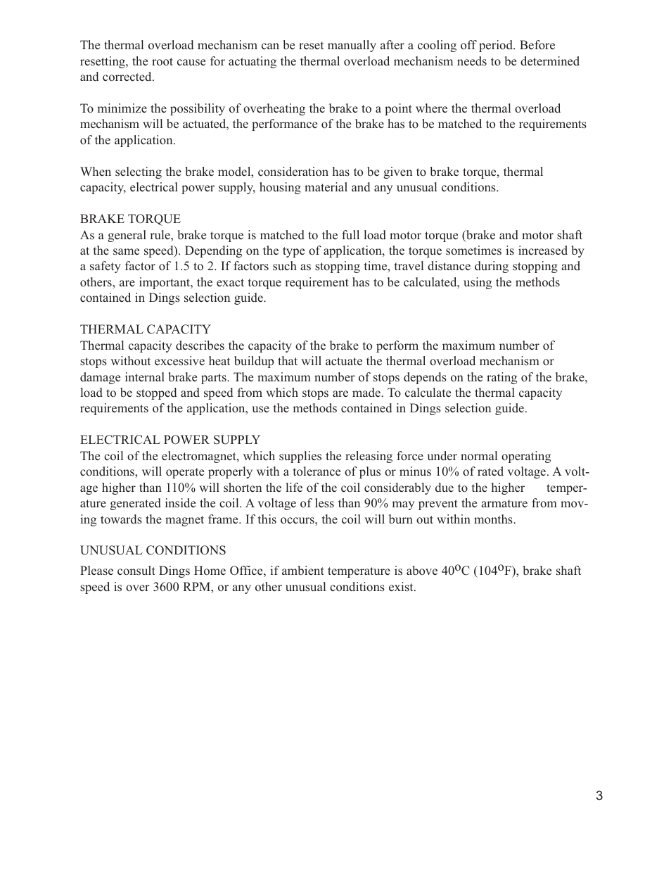 Dings Dynamics Group 70 Series Hazardous Location User Manual | Page 3 / 8