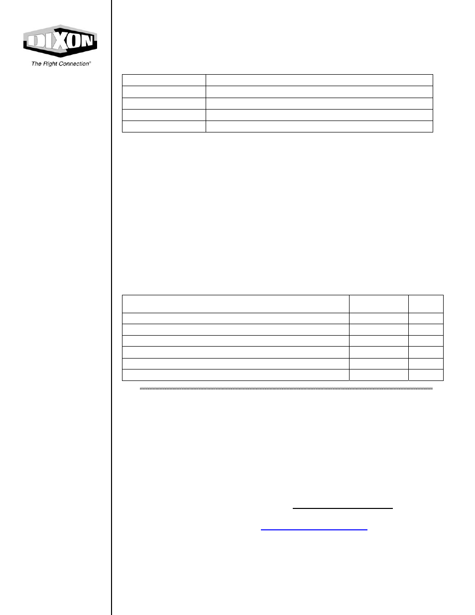 Dixon Valve KC CW 2014 User Manual | 1 page