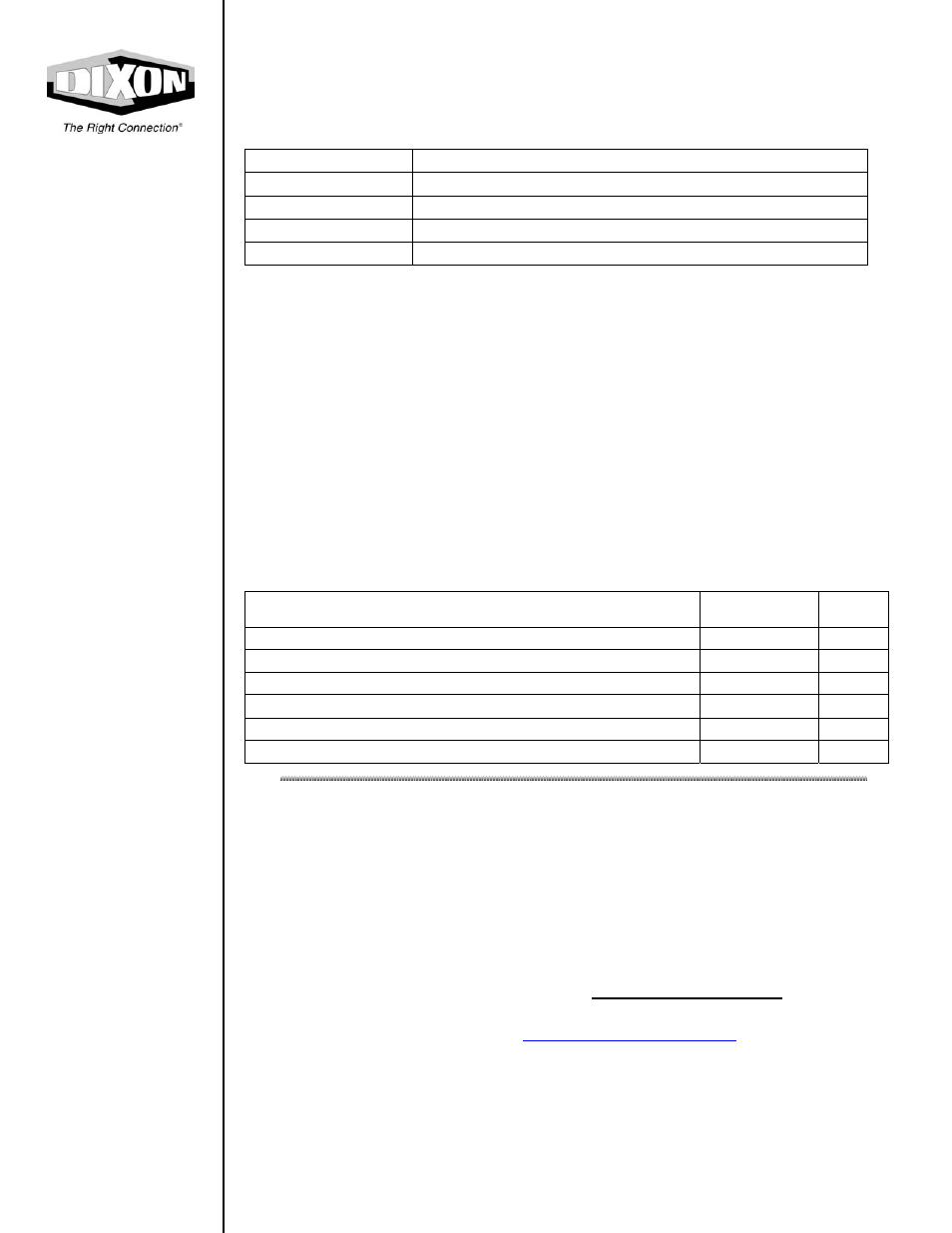 Dixon Valve CW CH Reg April 2014 User Manual | 1 page