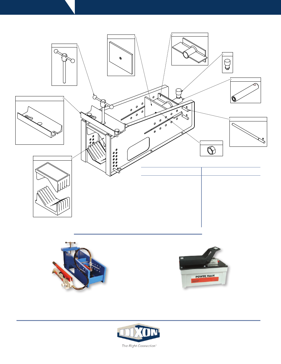 Coupling inserter parts diagram | Dixon Valve Coupling Inserter CI96 User Manual | Page 2 / 2