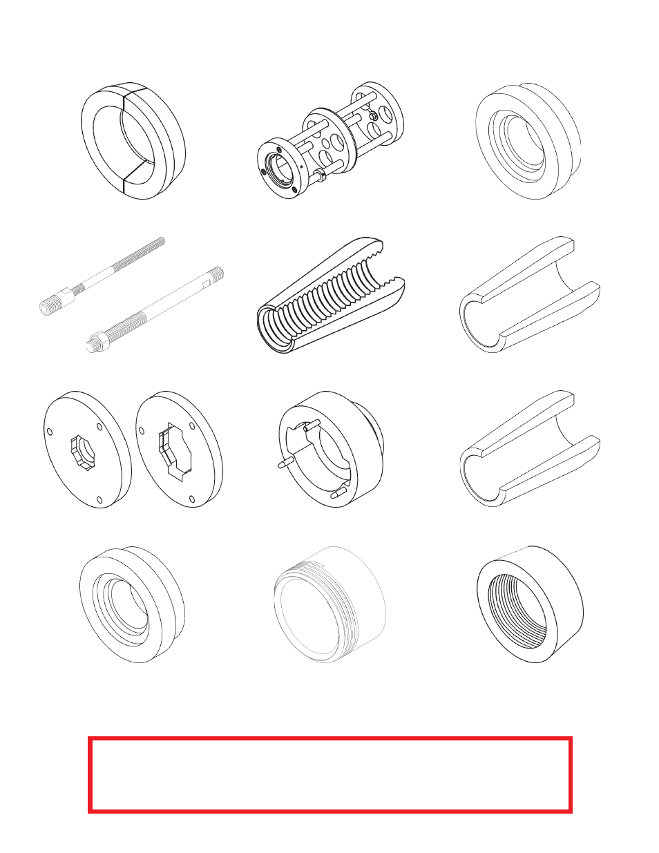 25 ton ram parts - internal expansion | Dixon Valve 25 TON RAM SEC10 Parts and Attachments User Manual | Page 11 / 12