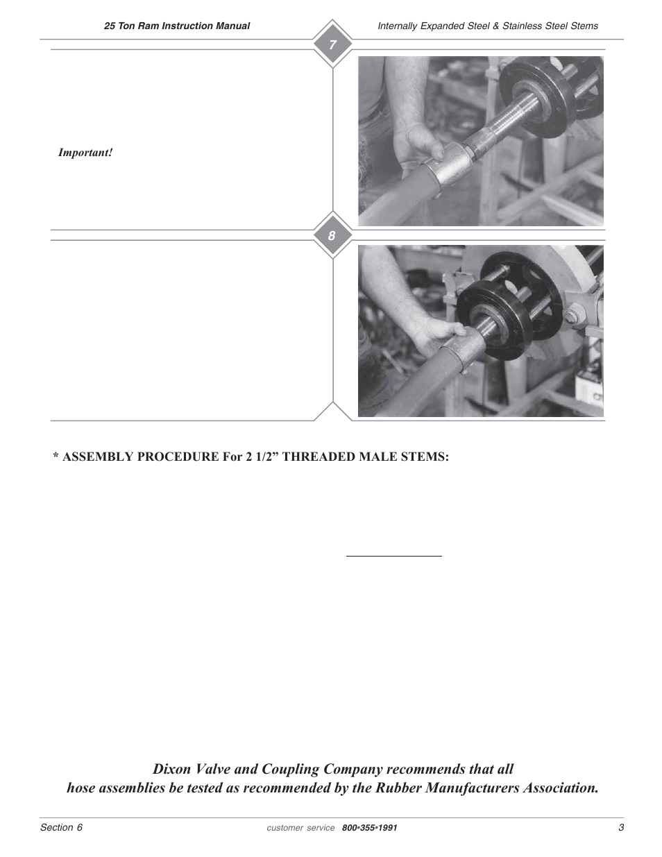 Dixon Valve 25 TON RAM Complete Manual User Manual | Page 64 / 89