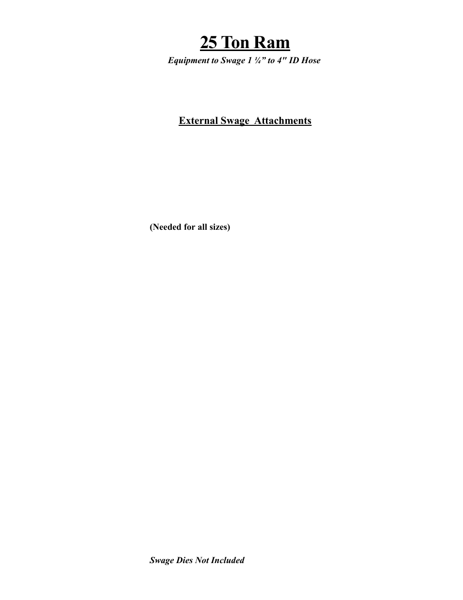 25 ton ram | Dixon Valve 25 TON RAM Complete Manual User Manual | Page 78 / 89