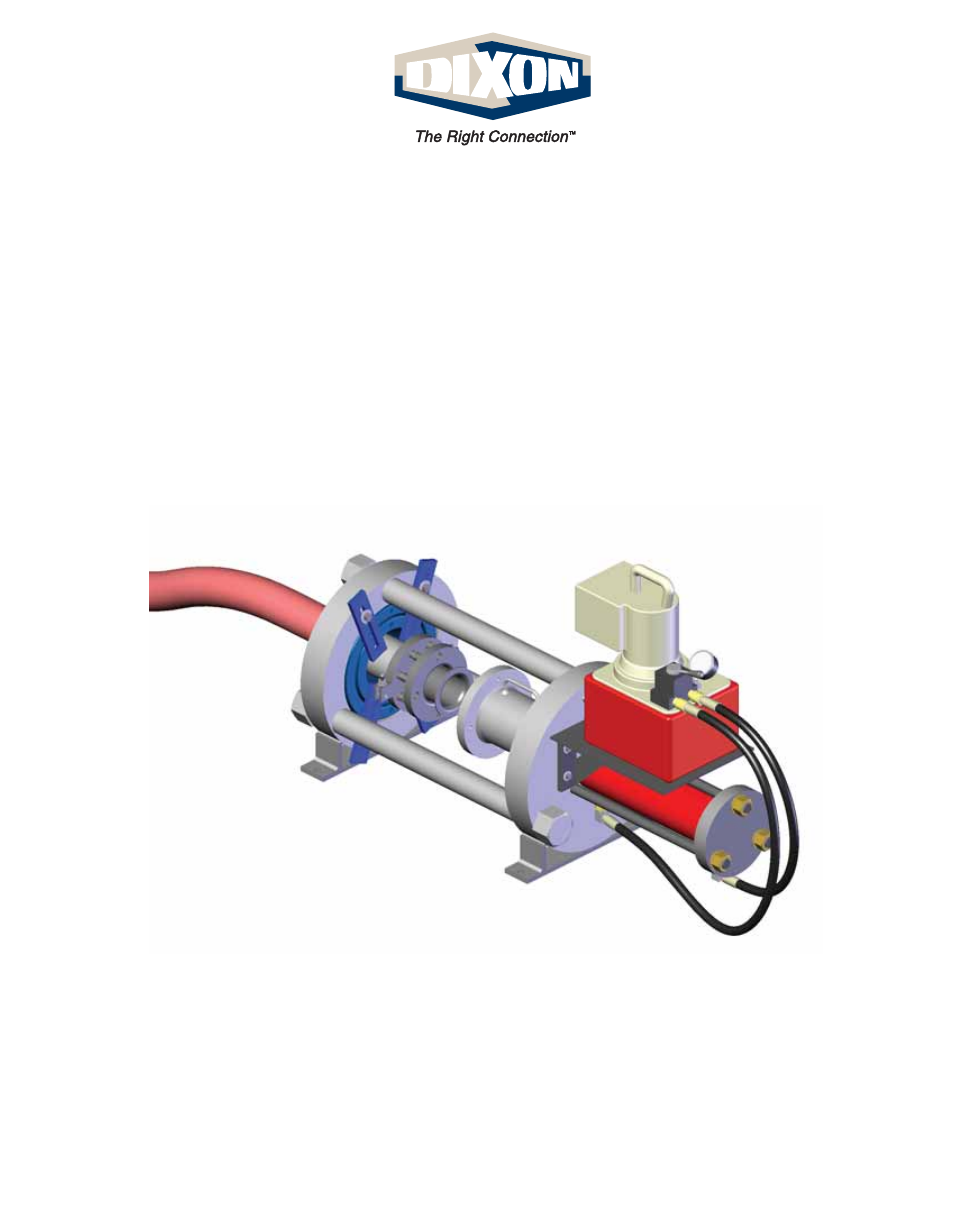 Dixon Valve 50 TON RAM SEC03 External Swage Holedall with Jackscrews User Manual | 8 pages