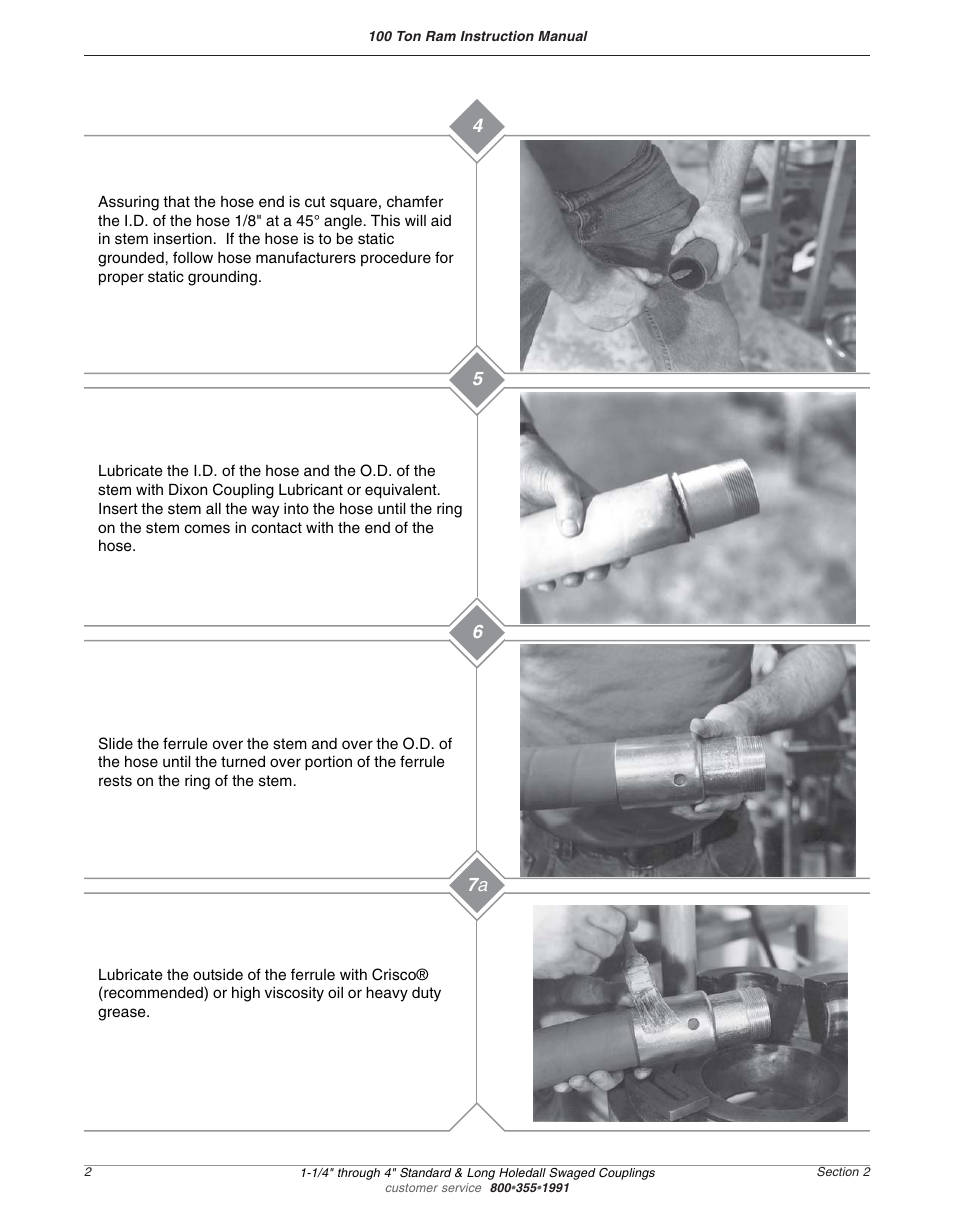 65 7 a 4 | Dixon Valve 100 TON RAM Complete Manual User Manual | Page 16 / 77