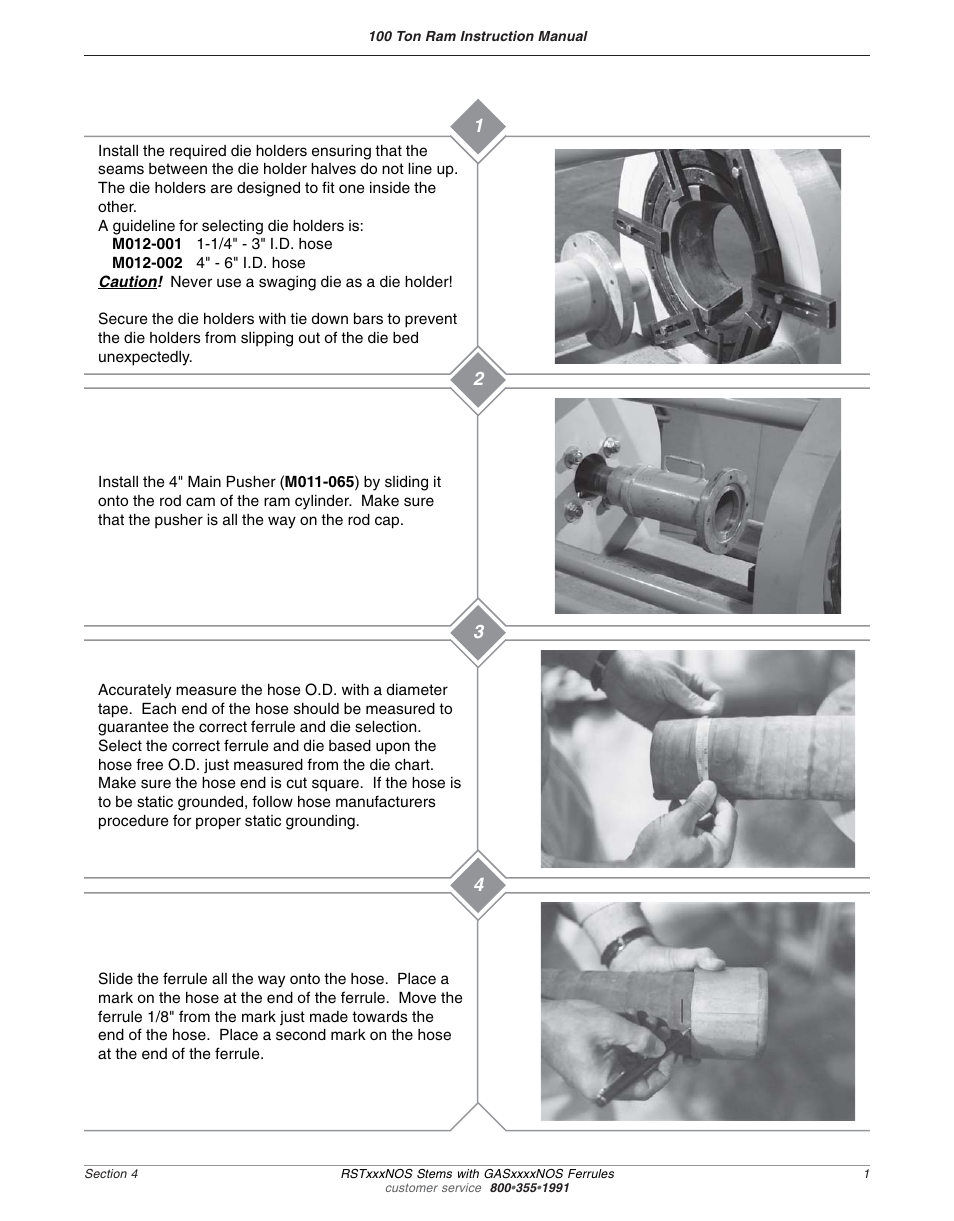 Dixon Valve 100 TON RAM Complete Manual User Manual | Page 29 / 77