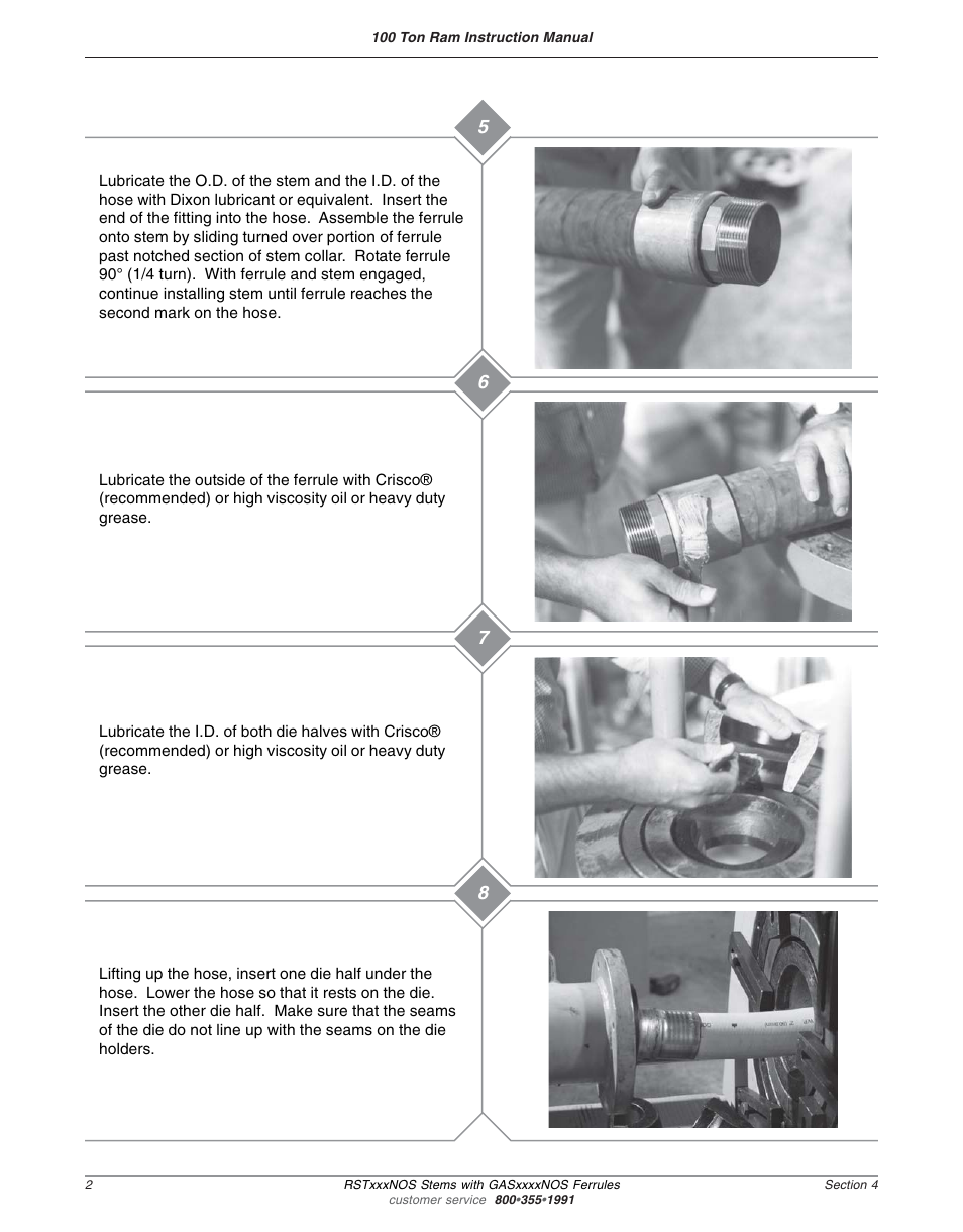 Dixon Valve 100 TON RAM Complete Manual User Manual | Page 30 / 77
