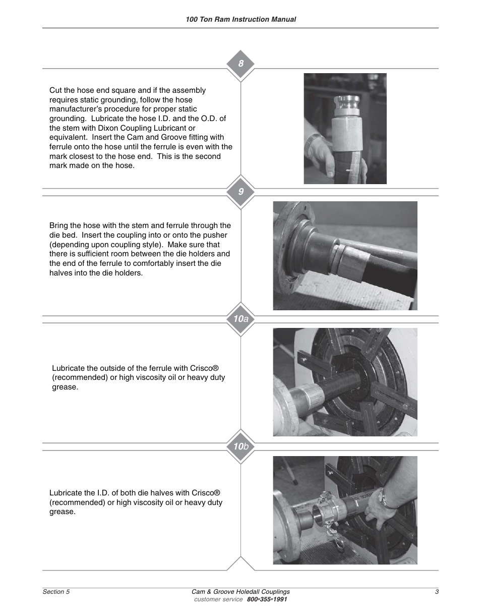Dixon Valve 100 TON RAM Complete Manual User Manual | Page 37 / 77