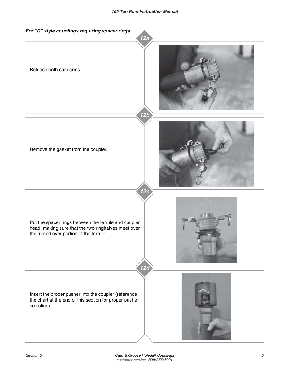 Dixon Valve 100 TON RAM Complete Manual User Manual | Page 39 / 77