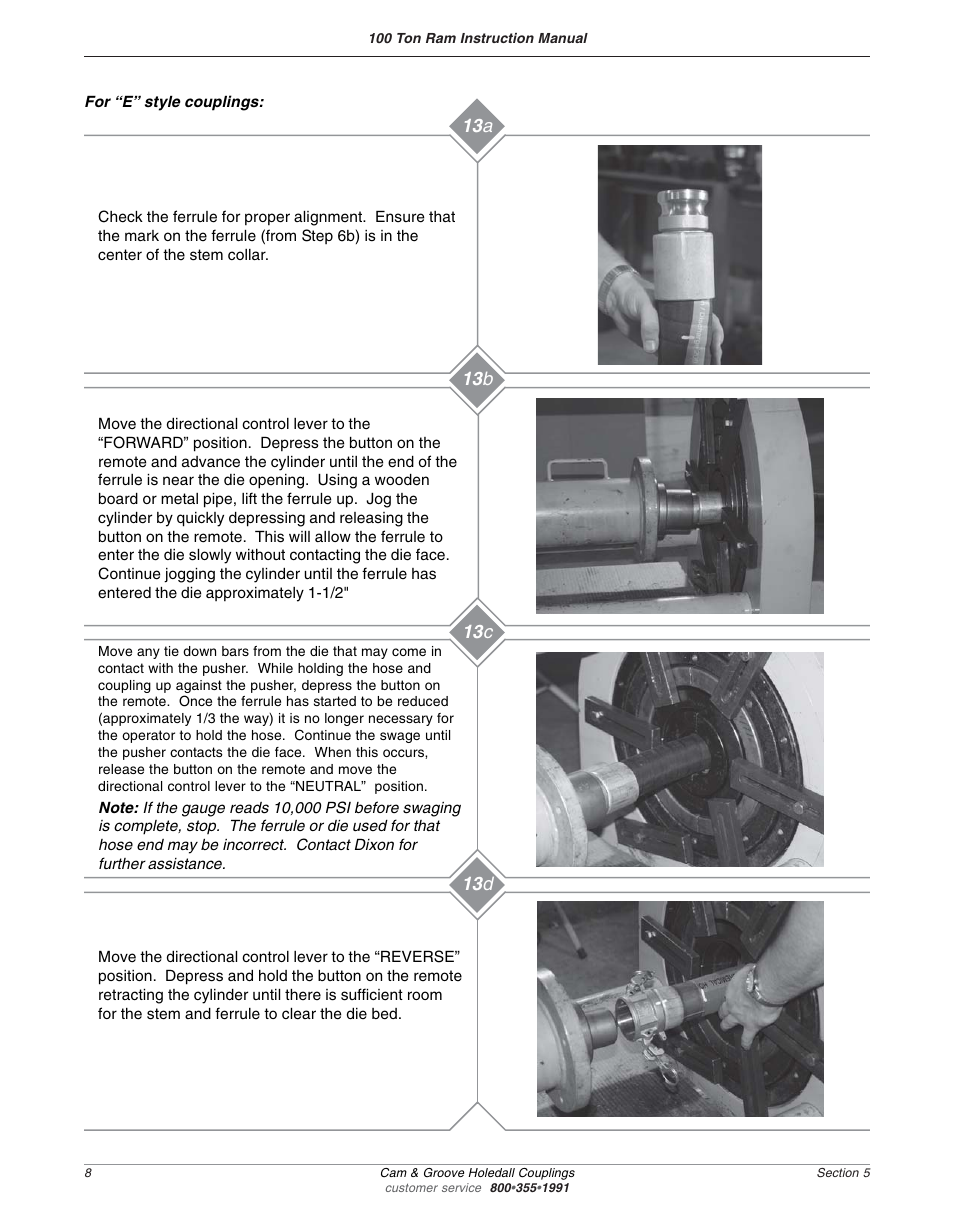 Dixon Valve 100 TON RAM Complete Manual User Manual | Page 42 / 77