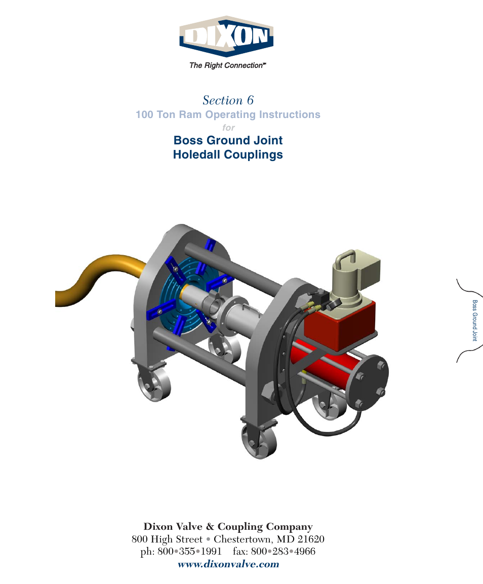 Dixon Valve 100 TON RAM Complete Manual User Manual | Page 45 / 77