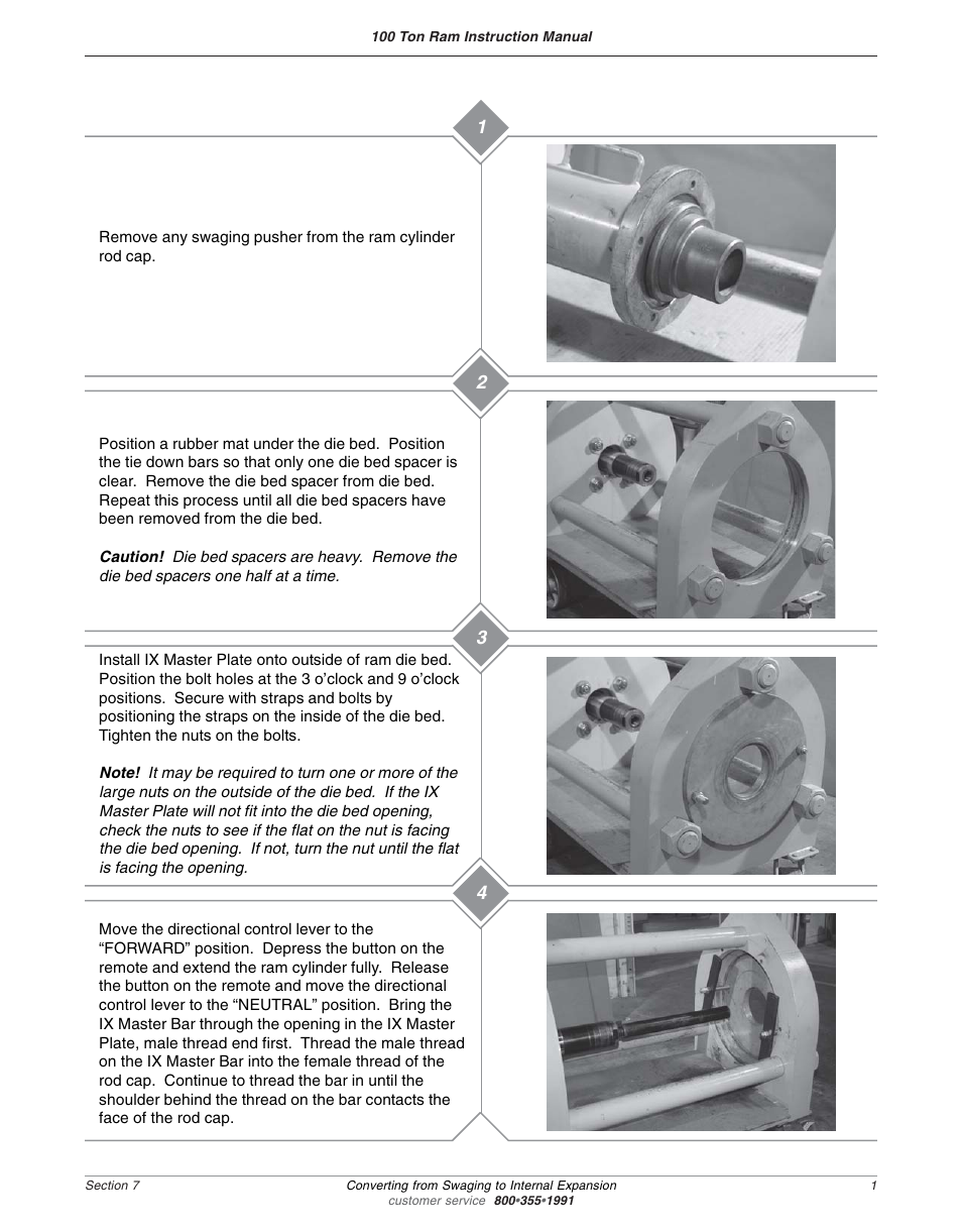Dixon Valve 100 TON RAM Complete Manual User Manual | Page 55 / 77