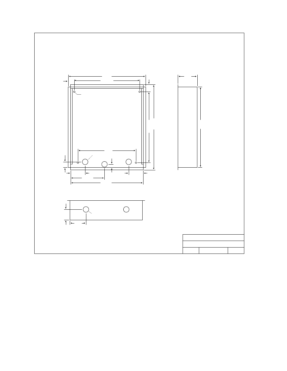 Flush mount 1810 access plus | DoorKing 1808 Telephone Access Plus User Manual | Page 12 / 65