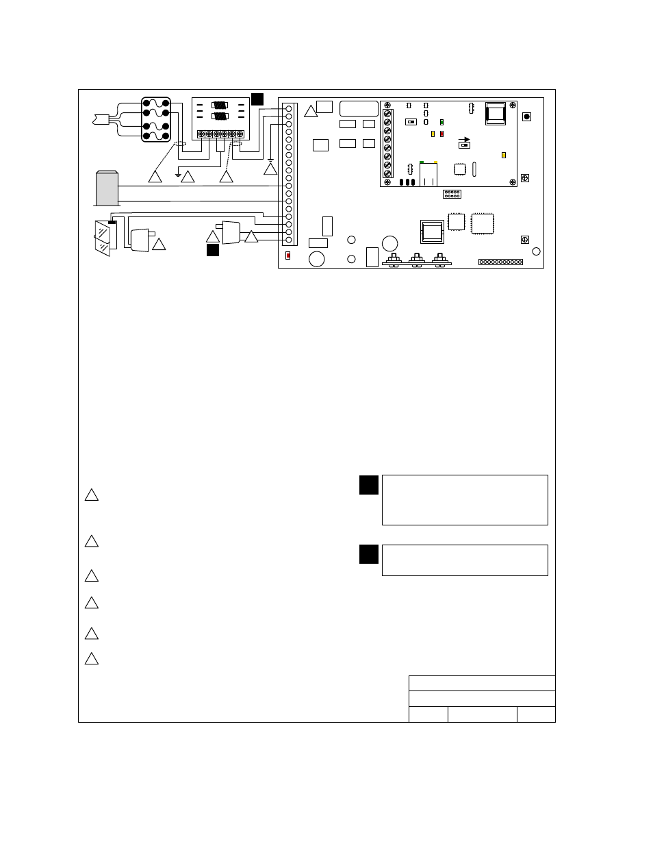 4 telephone auto-dialer wiring – single unit | DoorKing 1808 Telephone Access Plus User Manual | Page 20 / 65