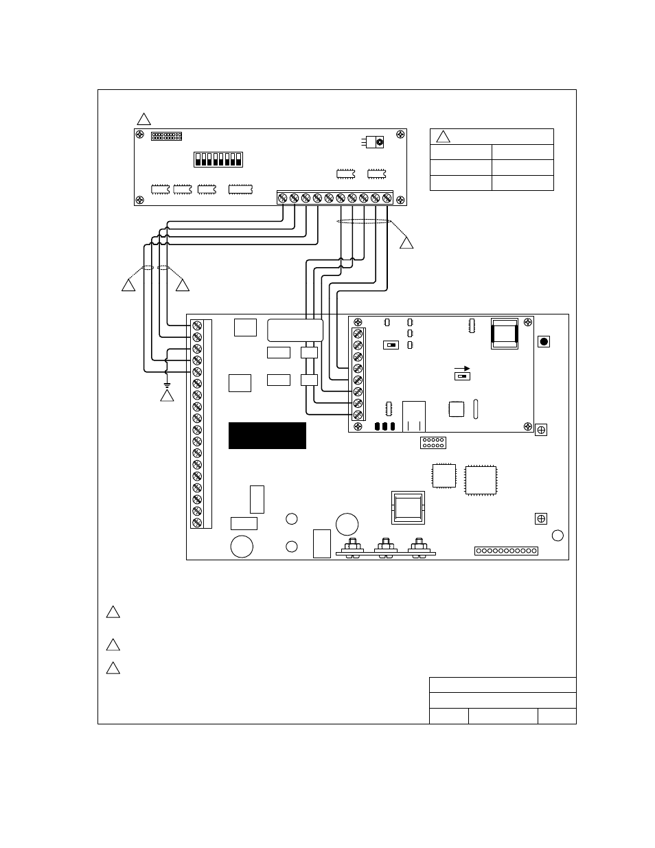 7 1816 access plus detail wiring, Access plus system | DoorKing 1808 Telephone Access Plus User Manual | Page 23 / 65