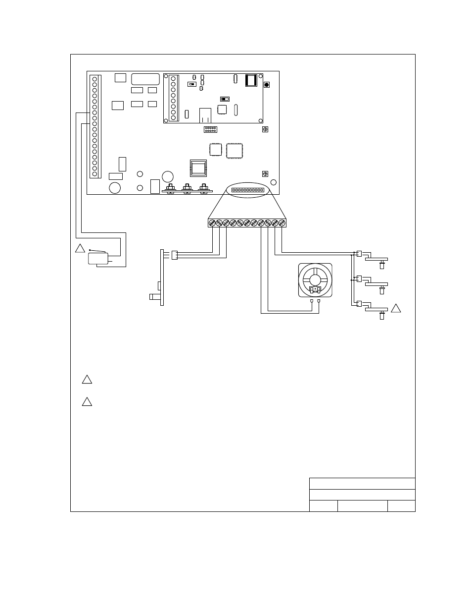 3 wire diagram | DoorKing 1808 Telephone Access Plus User Manual | Page 59 / 65