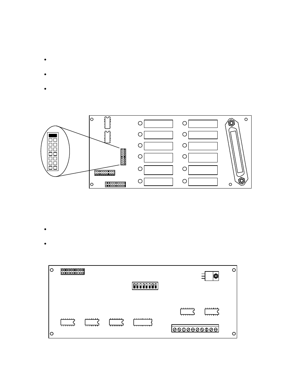 3 relay boards, 4 decoder boards | DoorKing 1816 Intercom System-Multi User Manual | Page 16 / 49