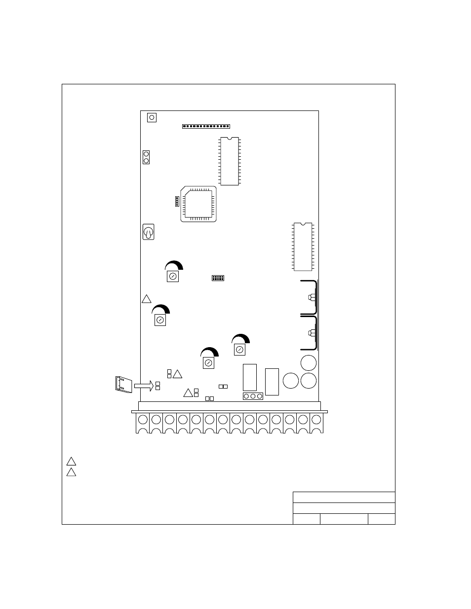 1 circuit board adjustments, Page 16 | DoorKing 1819 Information Phone User Manual | Page 16 / 37