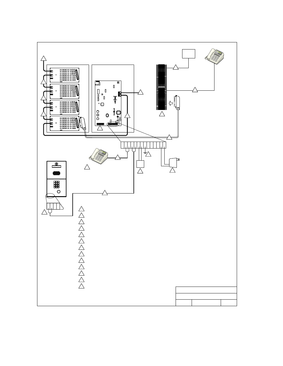 1 wiring detail – garden style cabinet, Page | DoorKing 1820 Telephone Intercom User Manual | Page 20 / 63