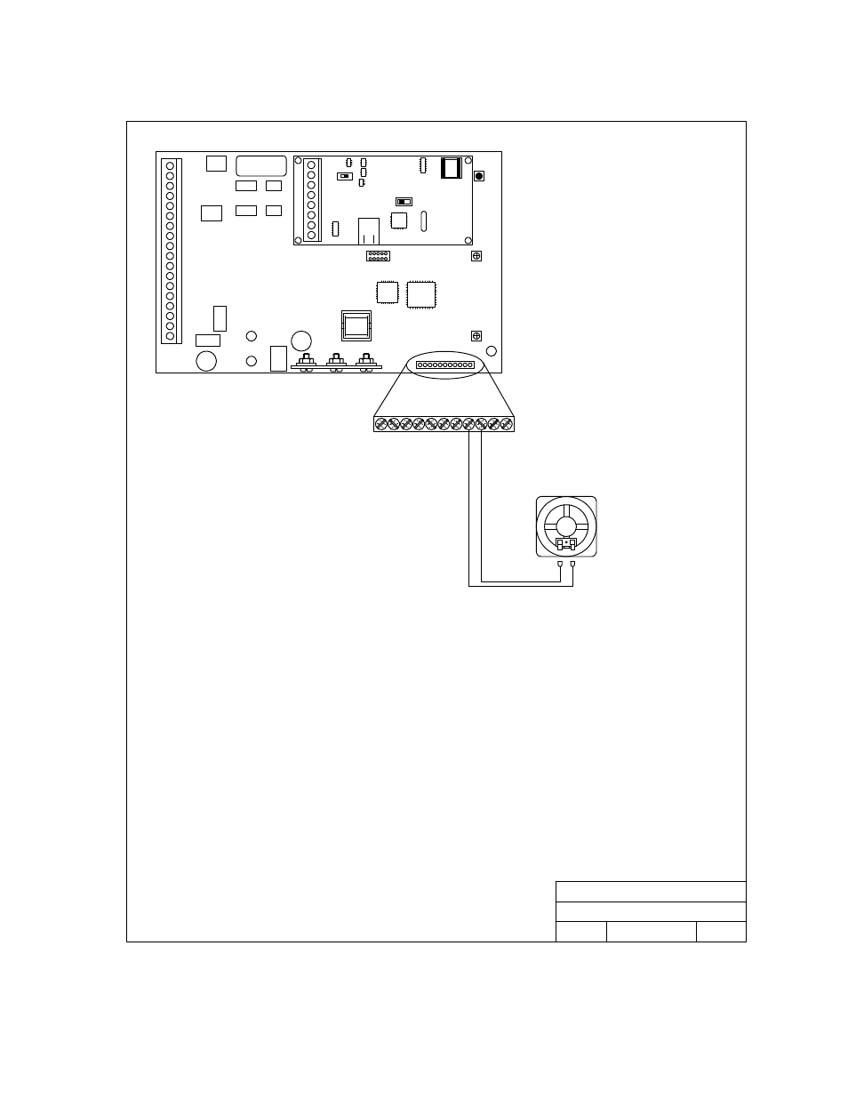 3 internal wire diagram | DoorKing 1838 Telephone Access Plus User Manual | Page 39 / 43