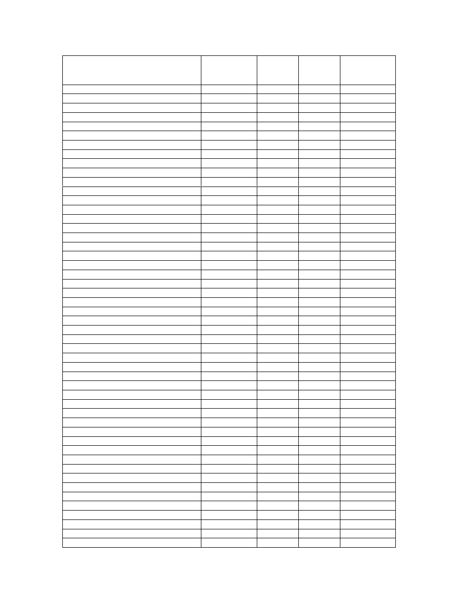 Access code log sheet | DoorKing 1838 Telephone Access Plus User Manual | Page 42 / 43
