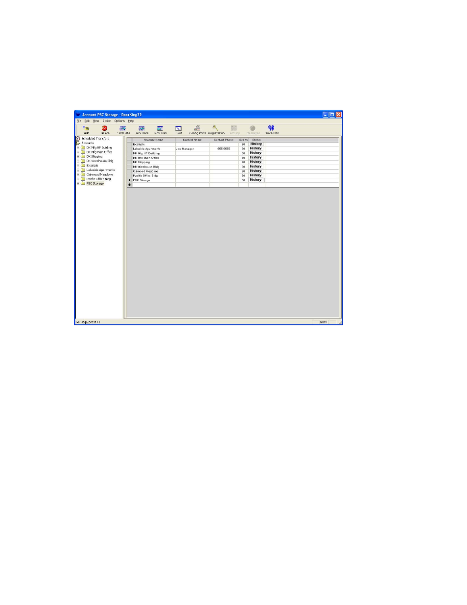 3 editing account information, 4 deleting accounts | DoorKing Remote Account Manager User Manual | Page 21 / 84