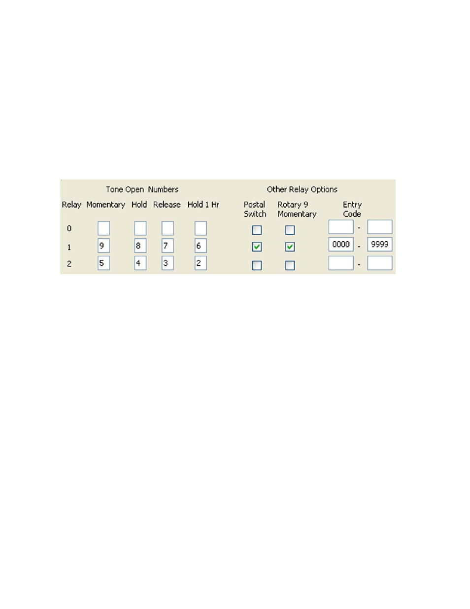 4 entry codes | DoorKing Remote Account Manager User Manual | Page 26 / 84