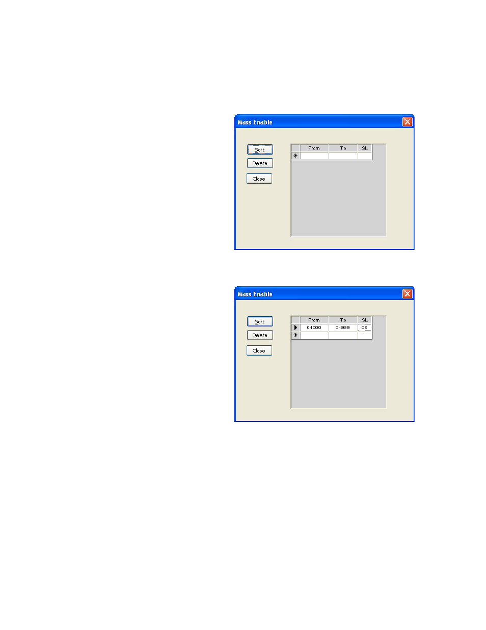 3 mass enable | DoorKing Remote Account Manager User Manual | Page 42 / 84