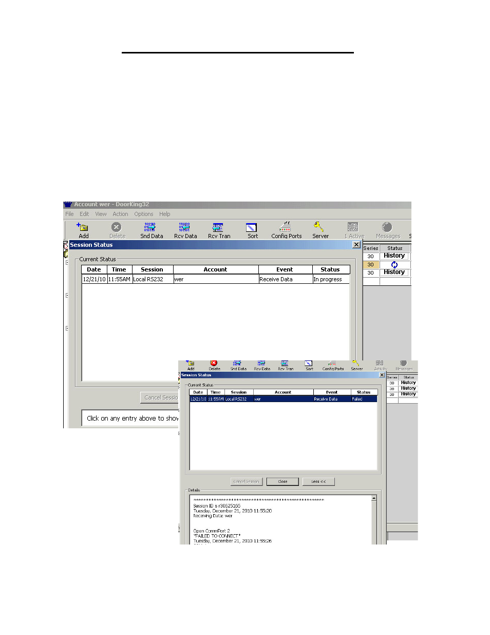 Chapter 5 - data transfer / reports | DoorKing Remote Account Manager User Manual | Page 56 / 84