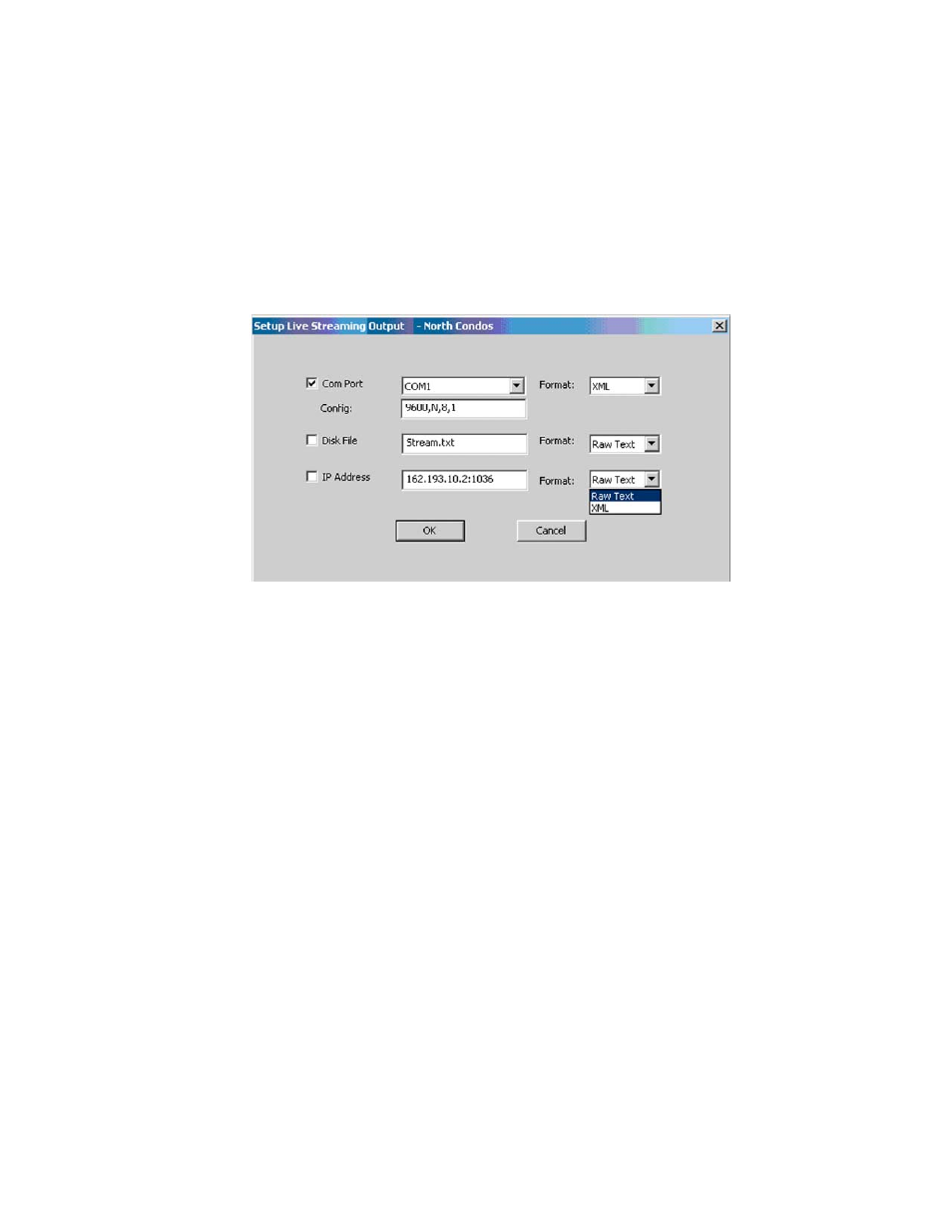 4 live streaming, 1 output destinations | DoorKing Remote Account Manager User Manual | Page 65 / 84