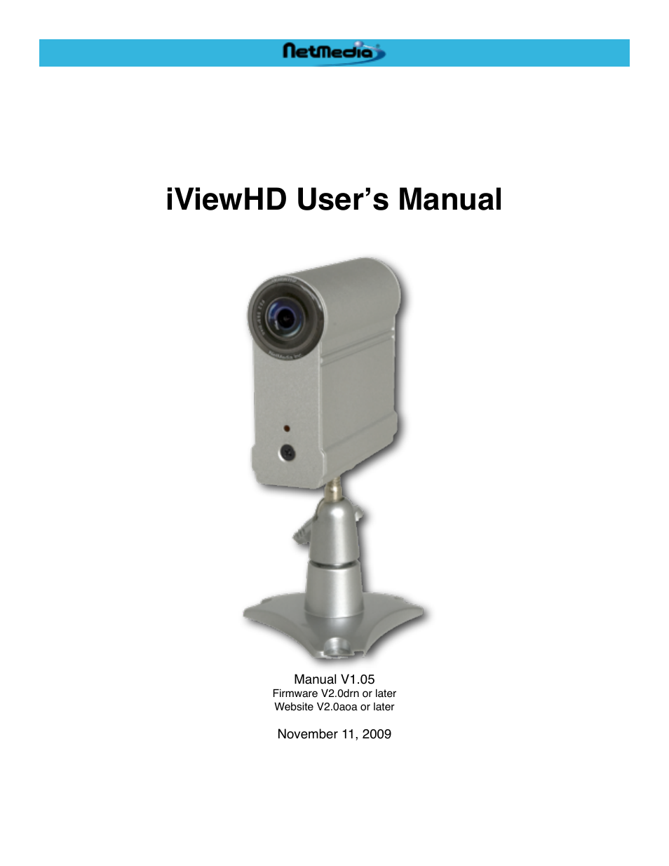 NetMedia iViewHD-2M User Manual | 42 pages