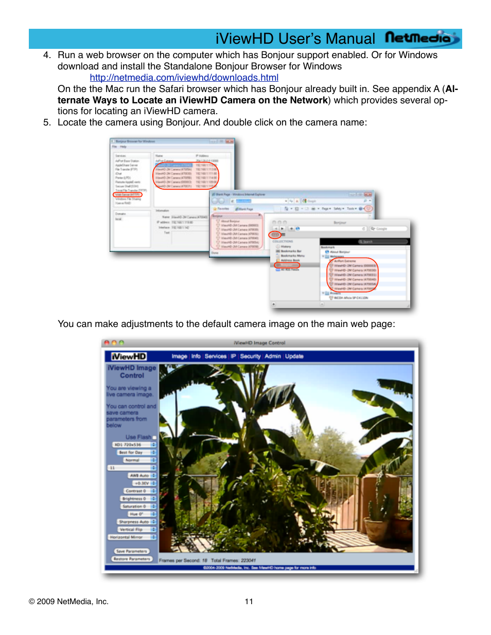 Iviewhd userʼs manual | NetMedia iViewHD-2M User Manual | Page 11 / 42