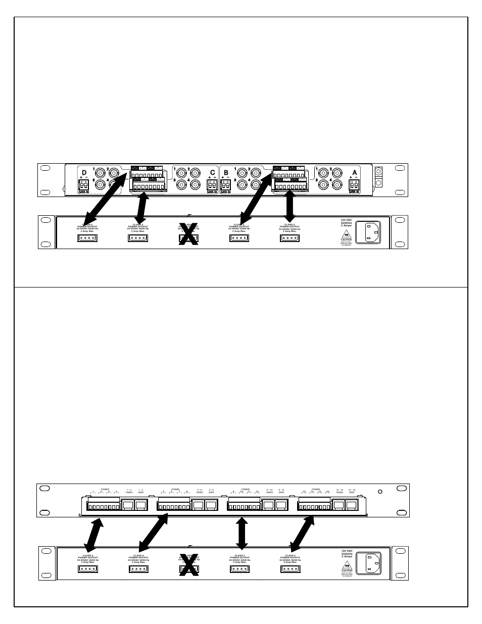 Pvx164 common hookup diagram, Pvr164 common hookup diagram, Dc b a | Nitek PS115 User Manual | Page 2 / 4