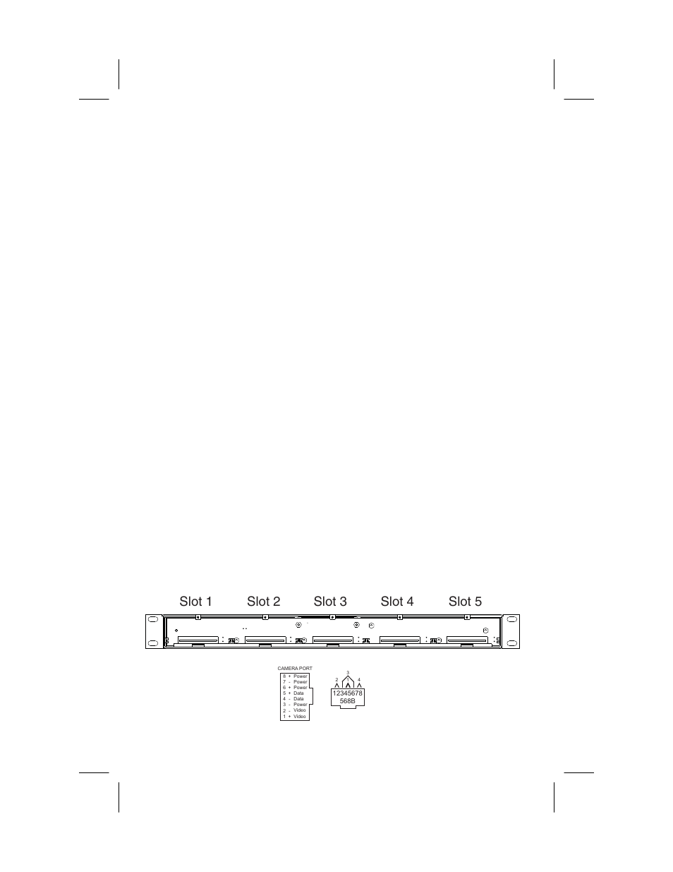 Installation general rules, Step 1) mount cards in card cage, Step 2) connect horizontal runs | Camera ports in front of cx452 | Nitek CX452 User Manual | Page 6 / 8