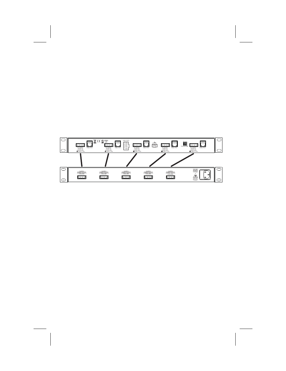 Step 3) connect power supply, Ps115 common hookup diagram, Step 4) at the camera end | Technical support, 5 a 250v risk of fire - replace fuse as marked | Nitek CX452 User Manual | Page 8 / 8