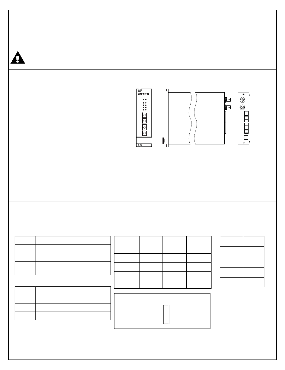 Nitek FTS324104R00 User Manual | 2 pages