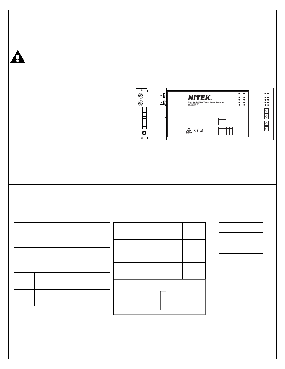 Nitek FTS324104S00 User Manual | 2 pages