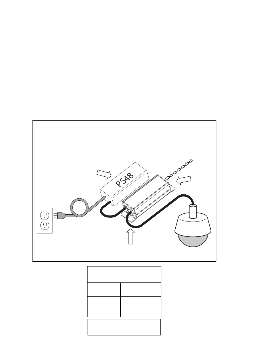 Et1551, Ps48, 48vdc powered transmitter hookup diagram | Nitek ER1651U User Manual | Page 7 / 11