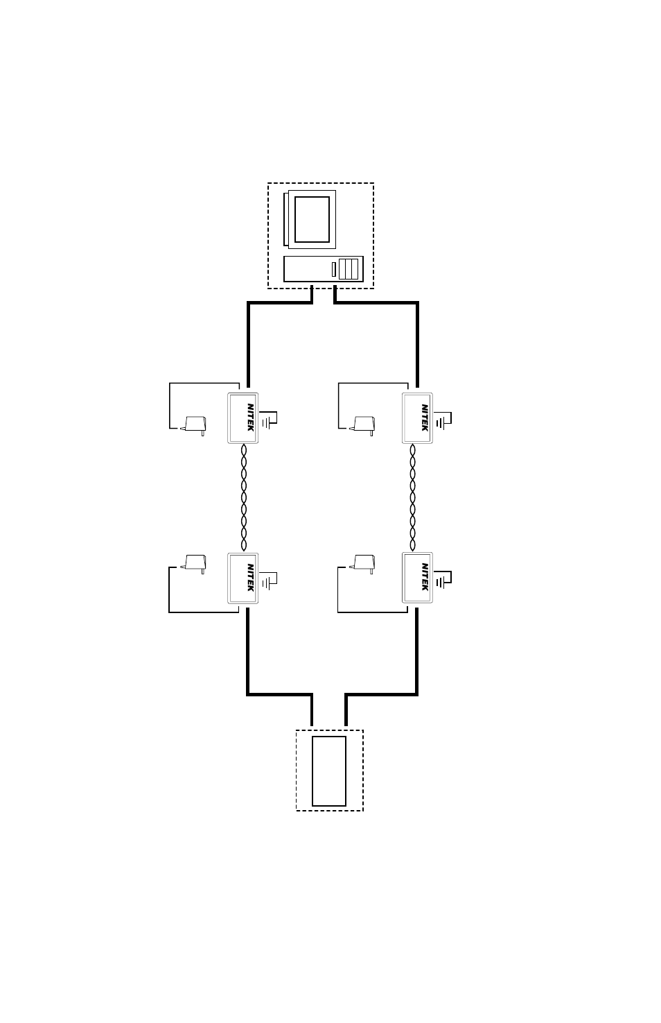 Standard full duplex rs232 communication system | Nitek DL2105 User Manual | Page 4 / 8