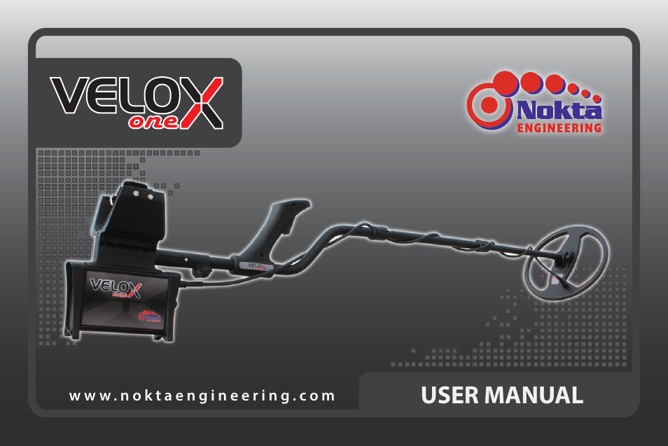 Nokta detectors Velox One User Manual User Manual | 20 pages