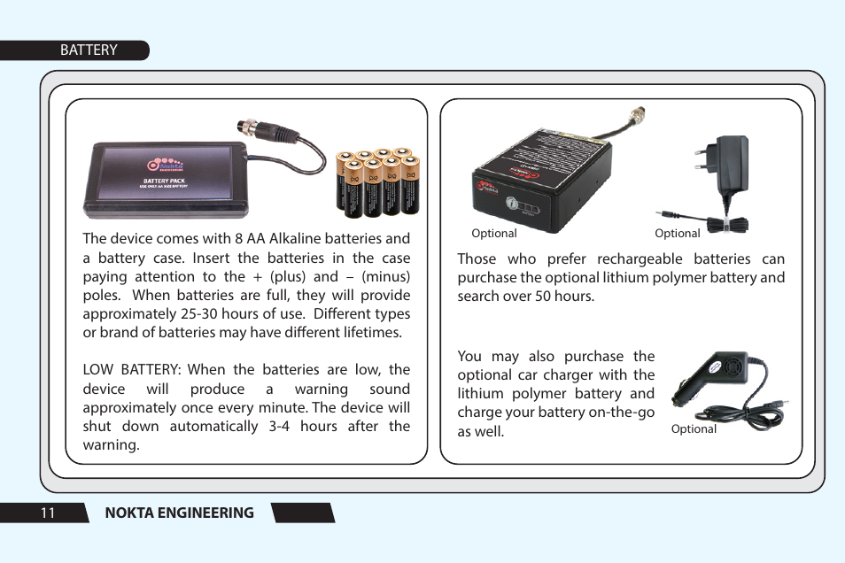Nokta detectors Velox One User Manual User Manual | Page 12 / 20