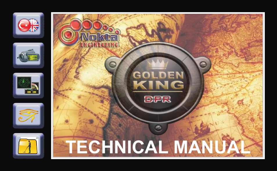 Nokta detectors Golden King NGR User Manual | 44 pages