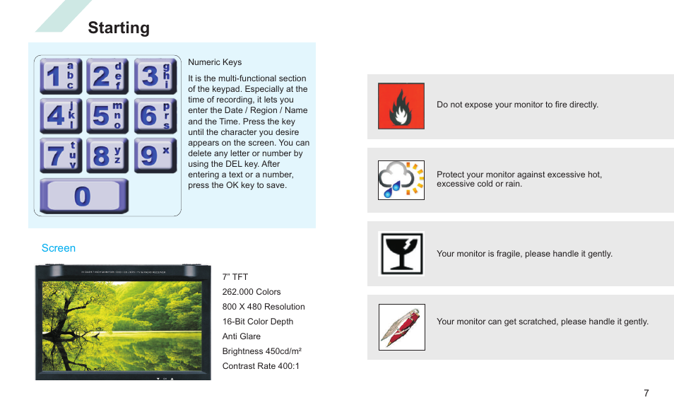 Starting | Nokta detectors Golden King NGR User Manual | Page 13 / 44