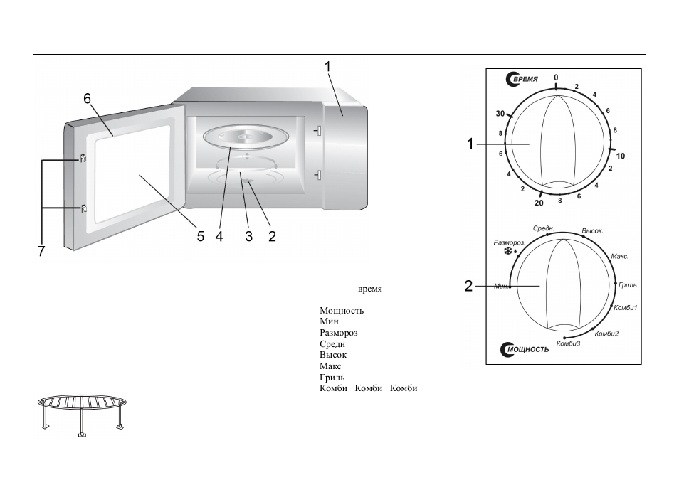 Descri ption | Hyundai H-MW1420 User Manual | Page 2 / 24