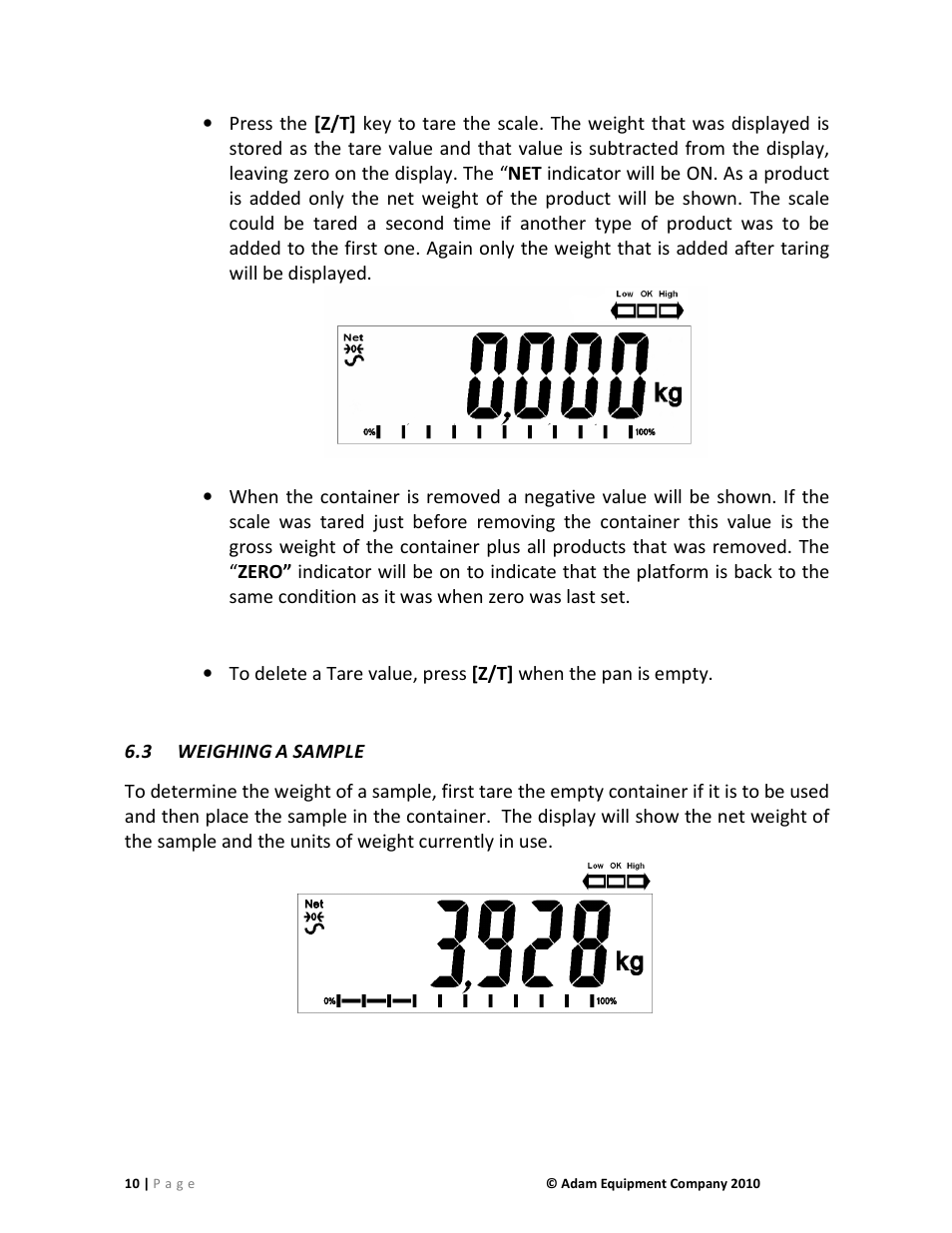 Nova-Tech AE402 Indicator User Manual | Page 12 / 44