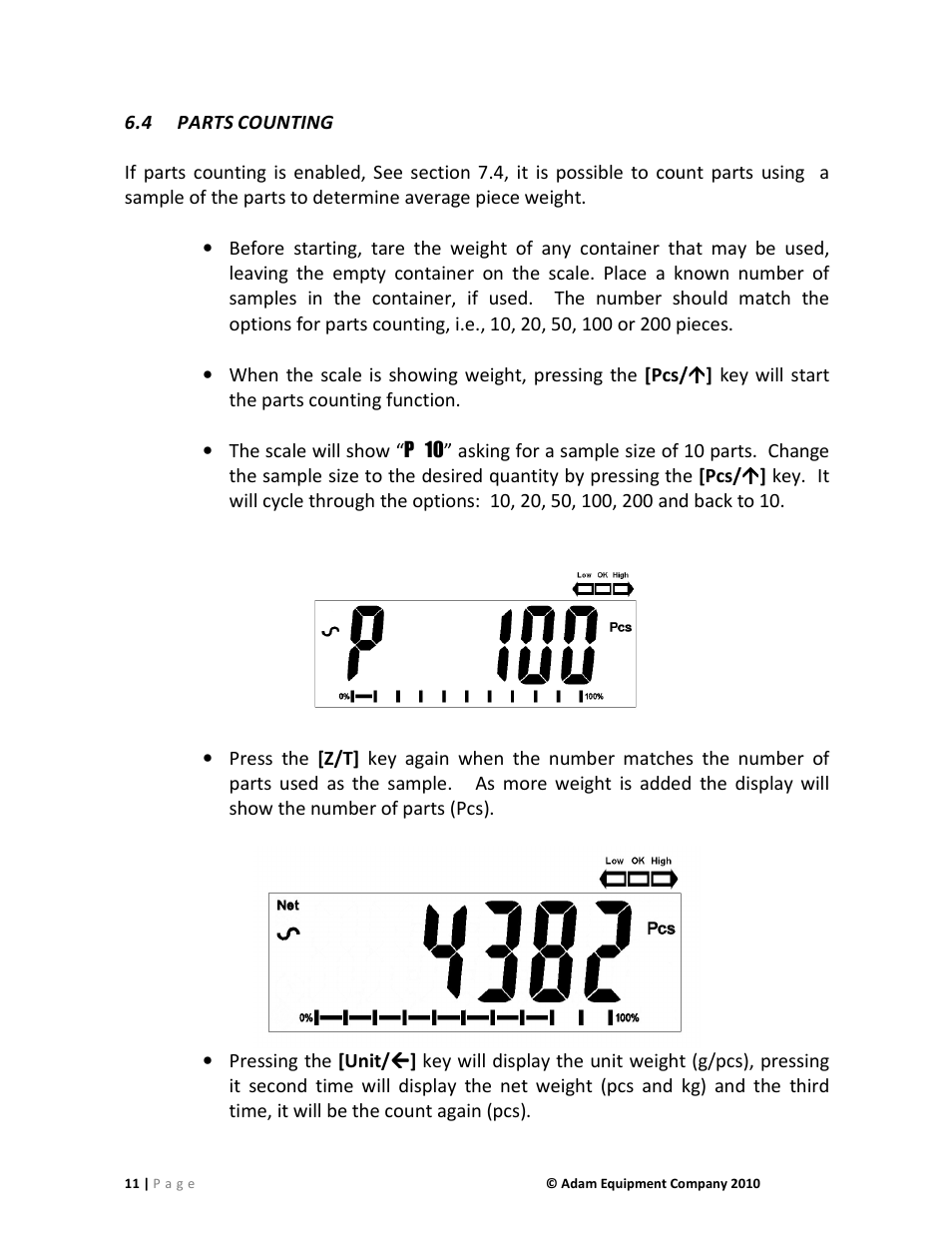 Nova-Tech AE402 Indicator User Manual | Page 13 / 44